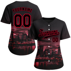 Custom Black City Edition Black Authentic Baseball Jersey BSBJ0a-bc0fbc0