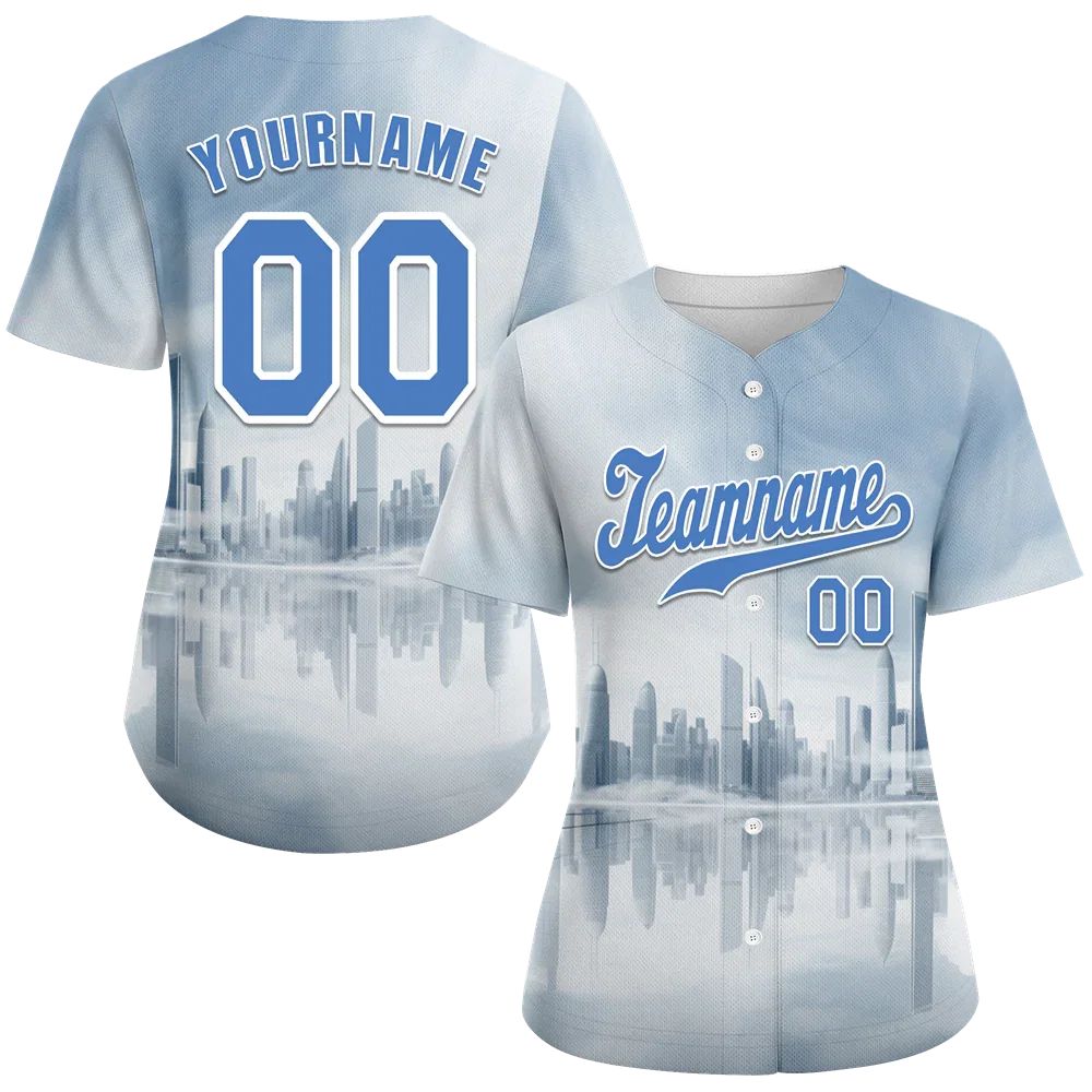 Custom White City Edition Blue Authentic Baseball Jersey BSBJ0a-bc0fbcd - Coolcustomize