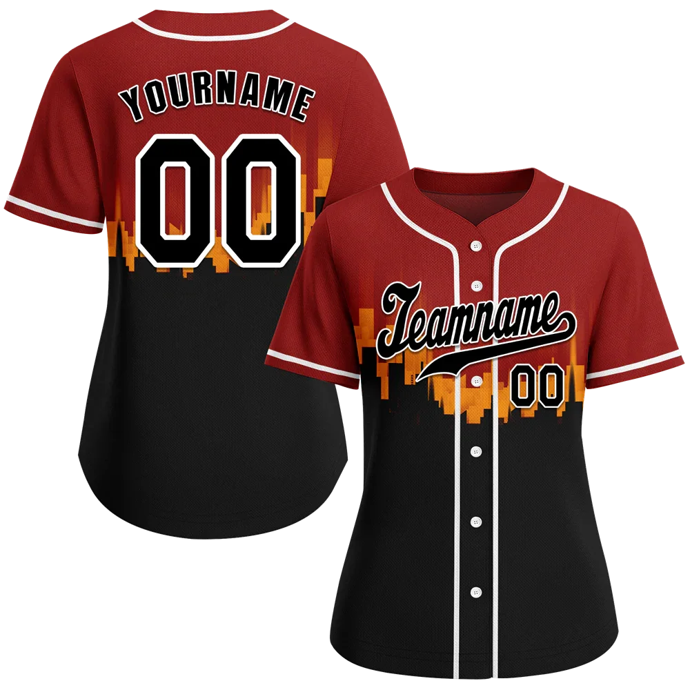 Custom Brown Black City Edition Black Authentic Baseball Jersey BSBJ0a-bc0fbcf - Coolcustomize