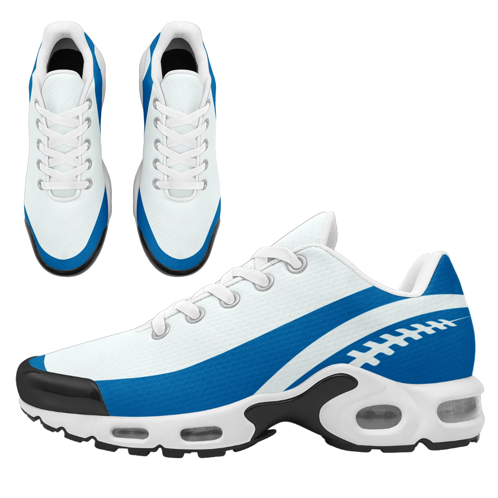 Custom Blue White Jersey and TN Shoes Combo Offer Personalized ZH-D0200101-11 - Coolcustomize