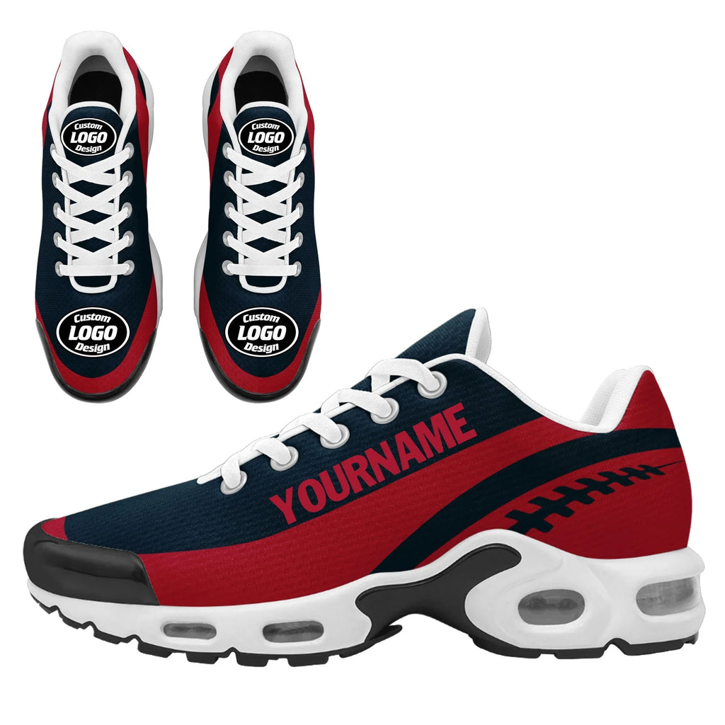 Custom Black Red TN Shoes Personalized Sneakers TN-D020077-12 - Coolcustomize