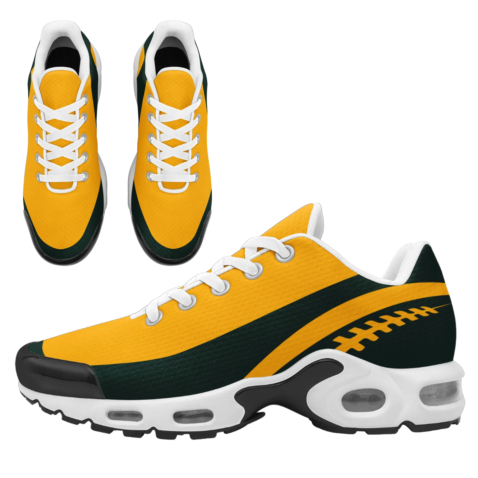 Custom Green Yellow Jersey and TN Shoes Combo Offer Personalized ZH-D0200101-13 - Coolcustomize
