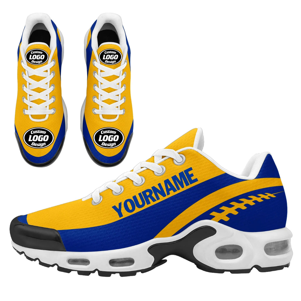 Custom Blue Yellow Jersey and TN Shoes Combo Offer Personalized ZH-D0200101-15 - Coolcustomize