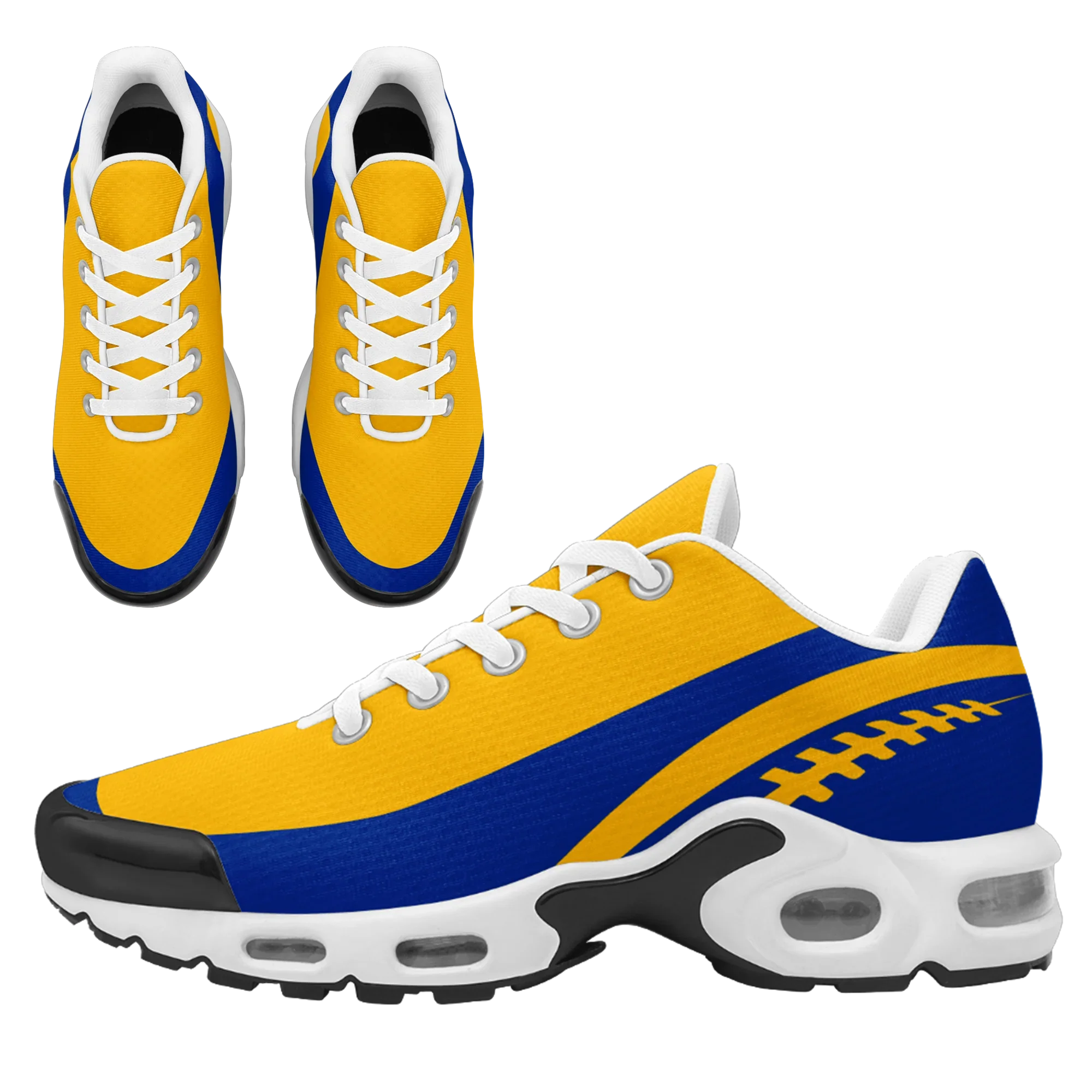 Custom Blue Yellow Jersey and TN Shoes Combo Offer Personalized ZH-D0200101-15 - Coolcustomize