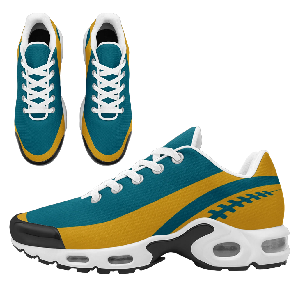 Custom Cyan Yellow TN Shoes Personalized Sneakers TN-D020077-16 - Coolcustomize