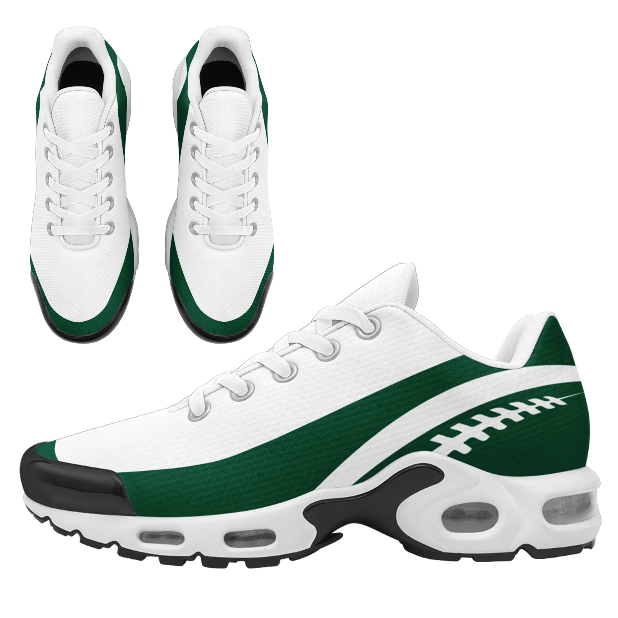 Custom Green White Jersey and TN Shoes Combo Offer Personalized ZH-D0200101-20 - Coolcustomize