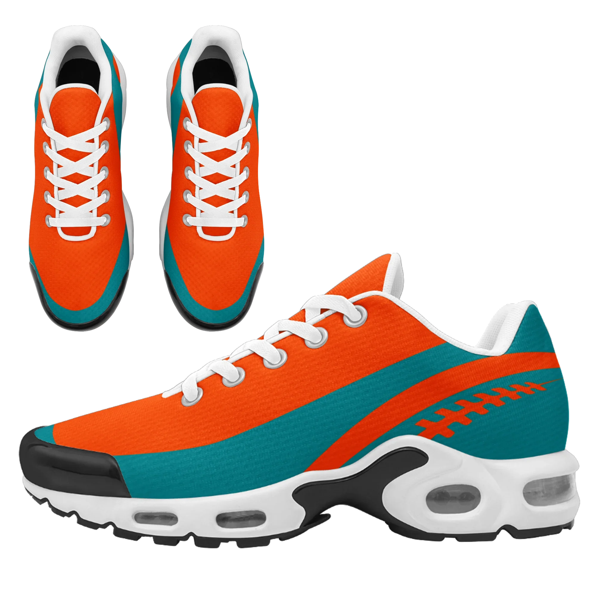 Custom Cyan Orange Jersey and TN Shoes Combo Offer Personalized ZH-D0200101-21 - Coolcustomize
