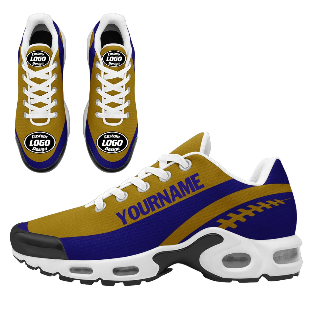 Custom Blue Yellow Jersey and TN Shoes Combo Offer Personalized ZH-D0200101-3 - Coolcustomize