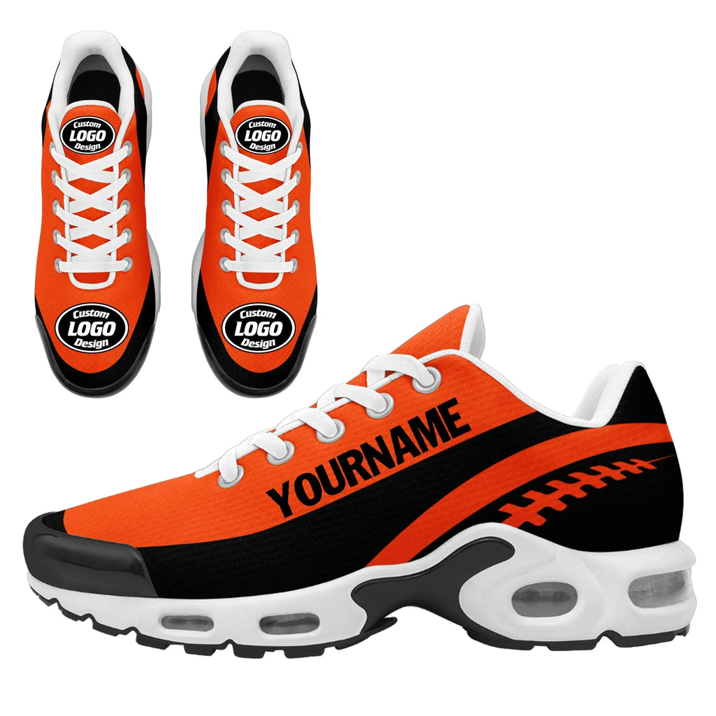 Custom Black Orange Jersey and TN Shoes Combo Offer Personalized ZH-D0200101-7 - Coolcustomize