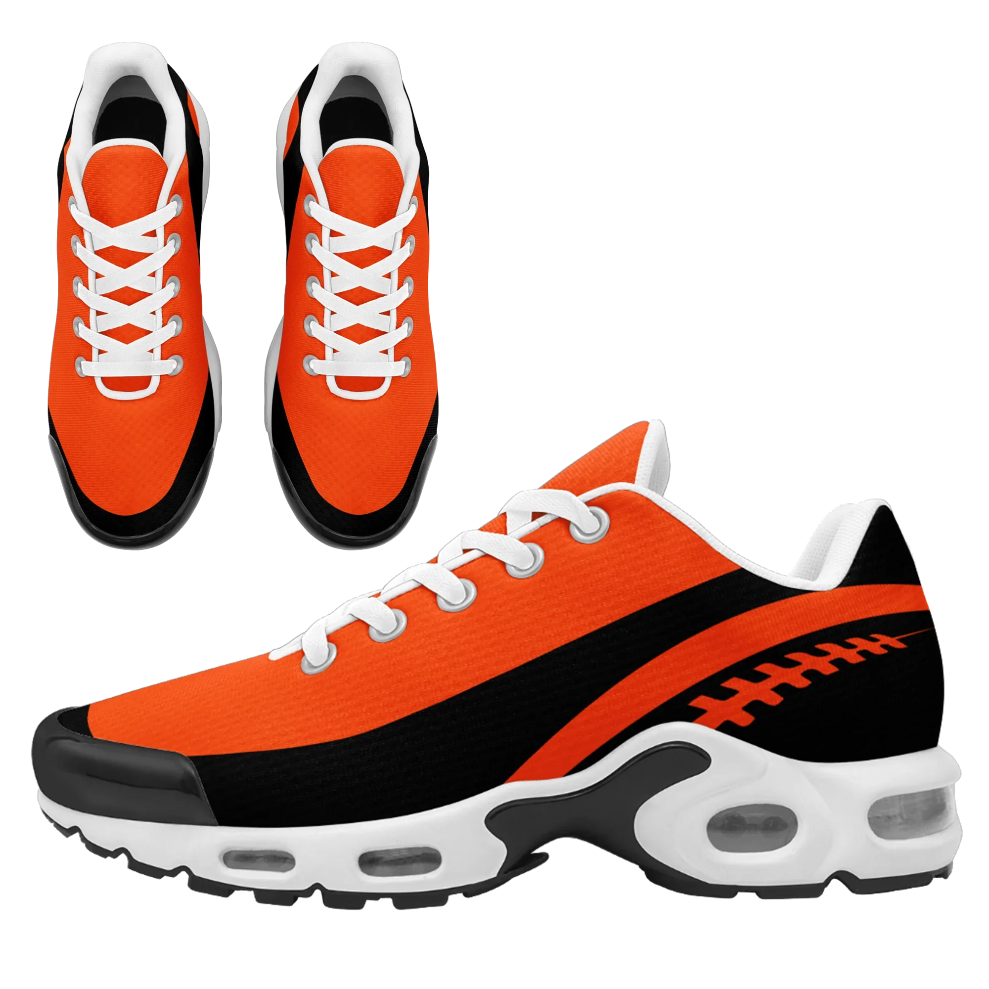 Custom Black Orange Jersey and TN Shoes Combo Offer Personalized ZH-D0200101-7 - Coolcustomize