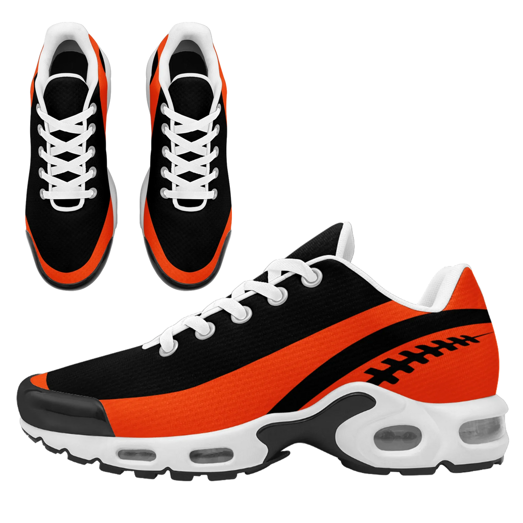 Custom Black Orange TN Shoes Personalized Sneakers TN-D020077-8 - Coolcustomize