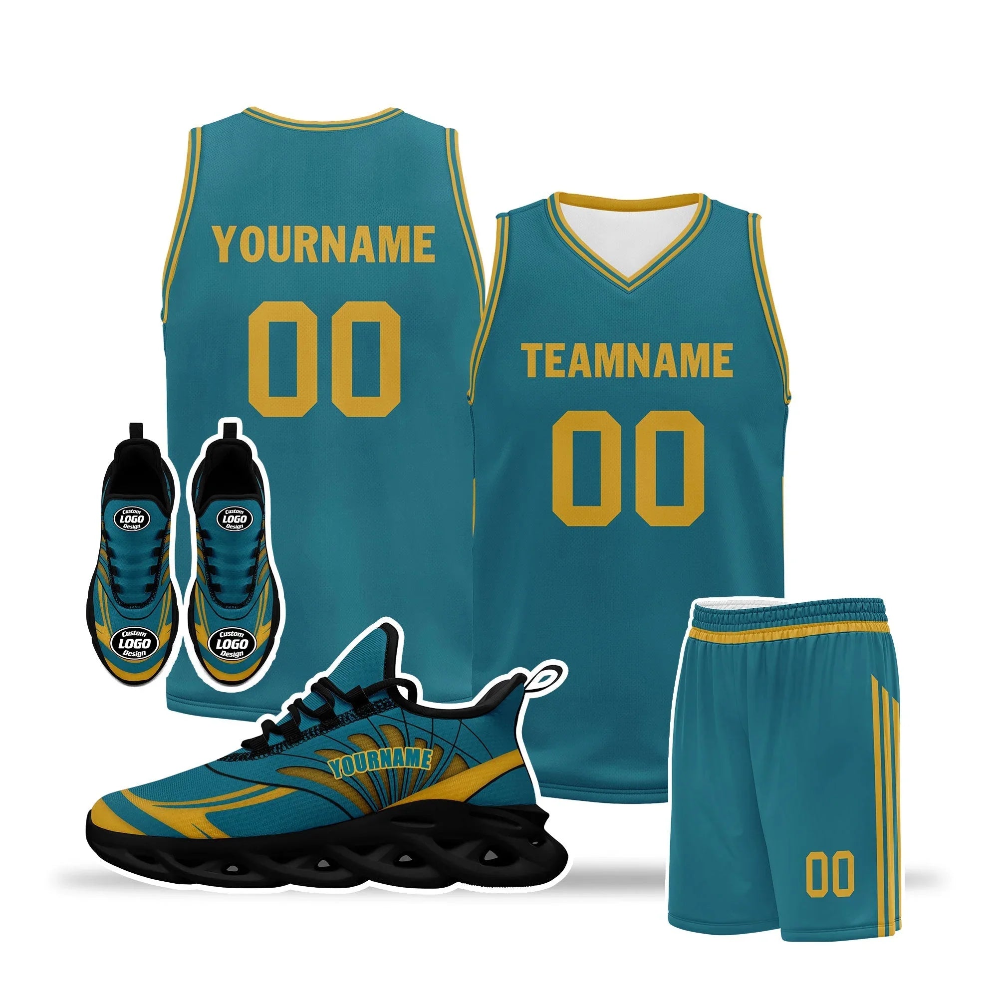 Custom Basketball Jersey and MaxSoul Shoes Combo Offer Personalized ZH-D0200105-13 - Coolcustomize