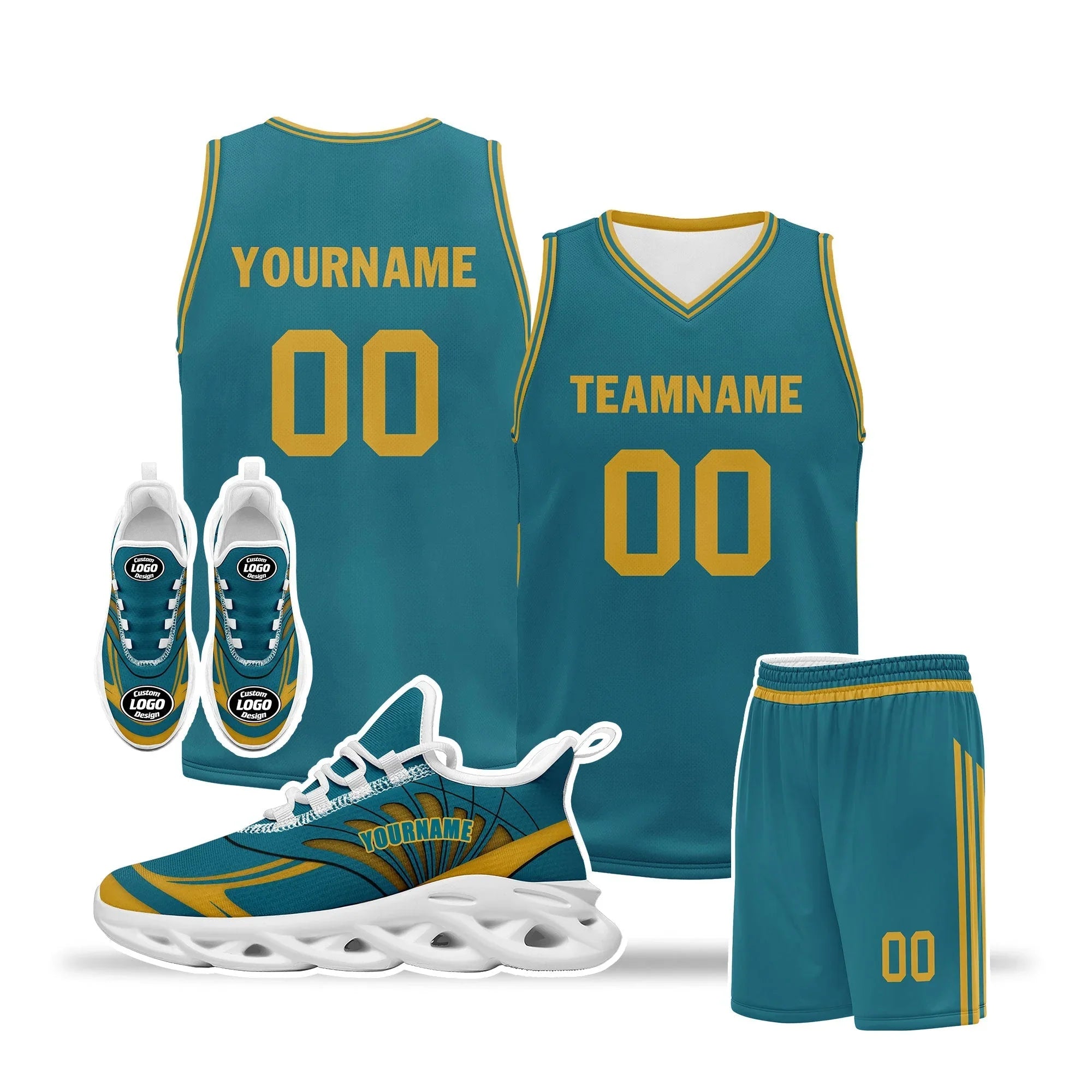 Custom Basketball Jersey and MaxSoul Shoes Combo Offer Personalized ZH-D0200105-13 - Coolcustomize