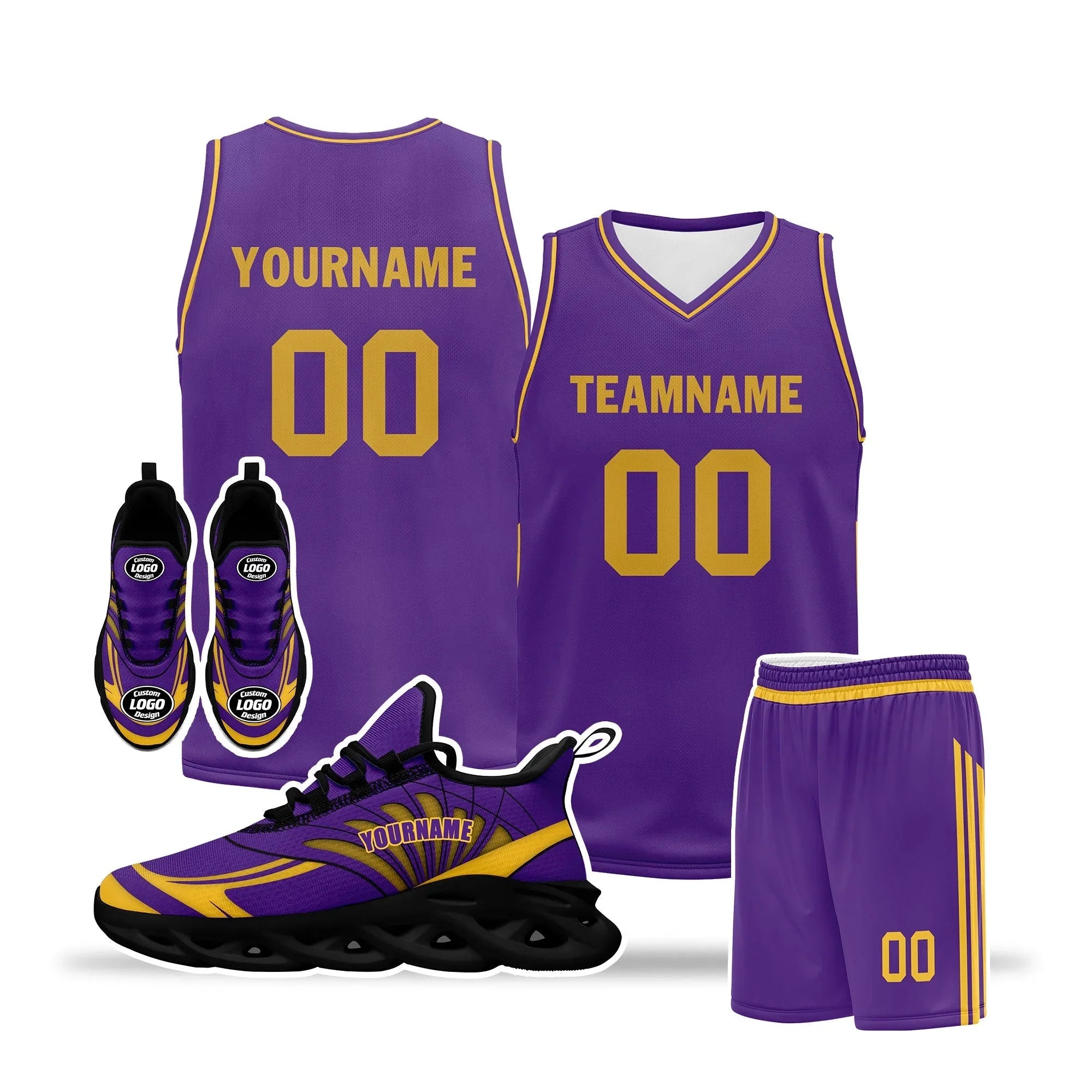Custom Basketball Jersey and MaxSoul Shoes Combo Offer Personalized ZH-D0200105-14 - Coolcustomize