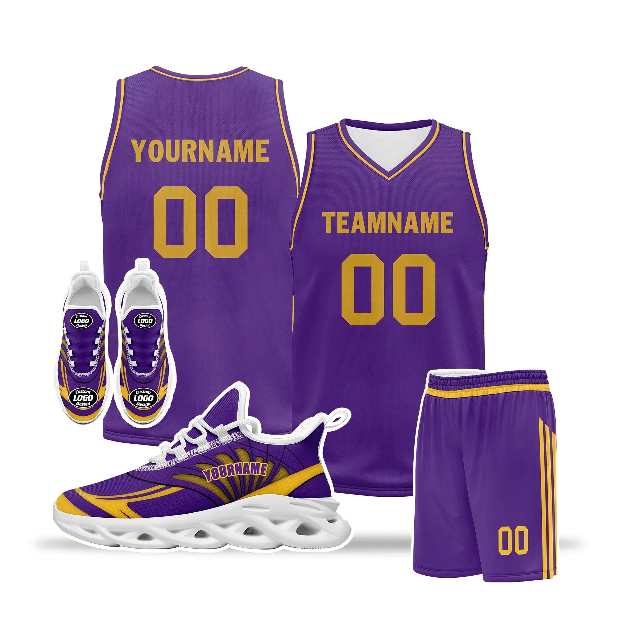 Custom Basketball Jersey and MaxSoul Shoes Combo Offer Personalized ZH-D0200105-14 - Coolcustomize