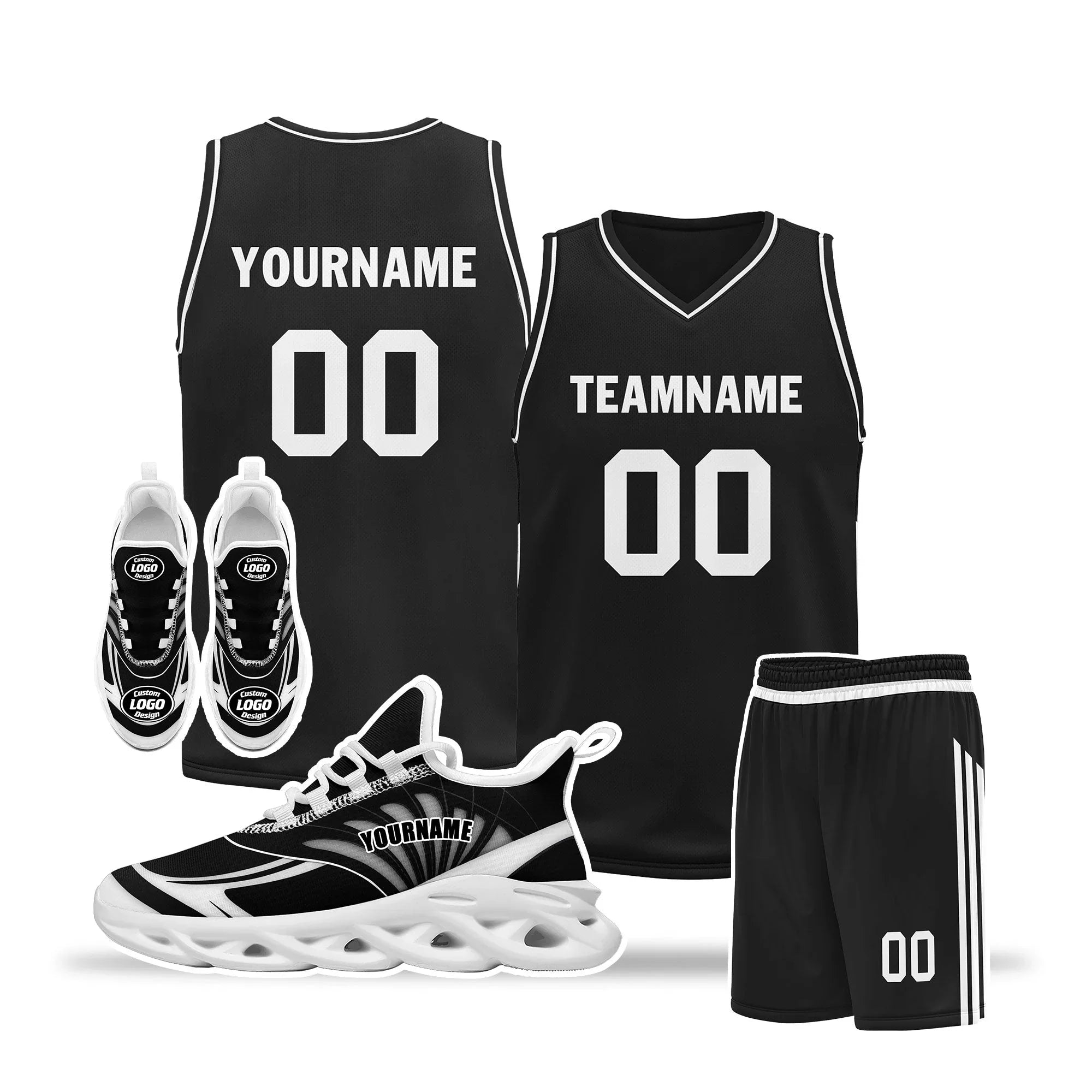 Custom Basketball Jersey and MaxSoul Shoes Combo Offer Personalized ZH-D0200105-19 - Coolcustomize