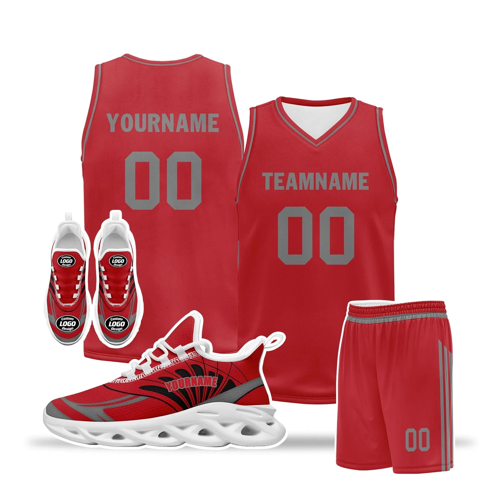 Custom Basketball Jersey and MaxSoul Shoes Combo Offer Personalized ZH-D0200105-1 - Coolcustomize