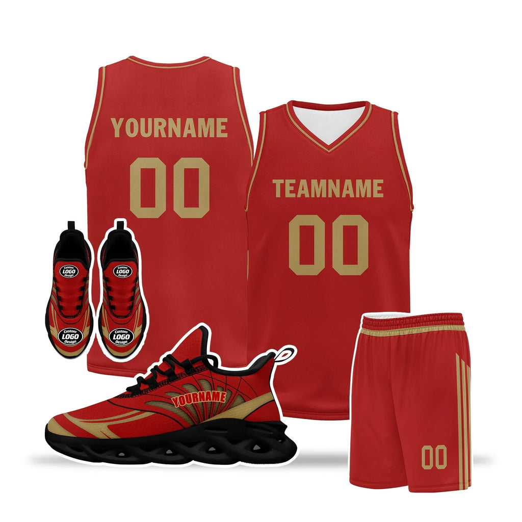 Custom Basketball Jersey and MaxSoul Shoes Combo Offer Personalized ZH-D0200105-21 - Coolcustomize