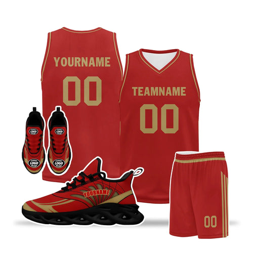 Custom Basketball Jersey and MaxSoul Shoes Combo Offer Personalized ZH-D0200105-21 - Coolcustomize