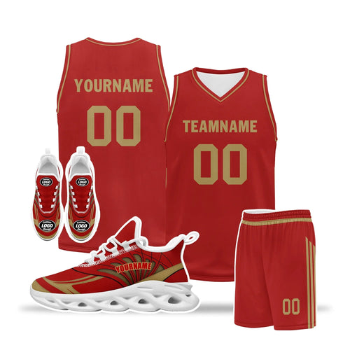 Custom Basketball Jersey and MaxSoul Shoes Combo Offer Personalized ZH-D0200105-21 - Coolcustomize