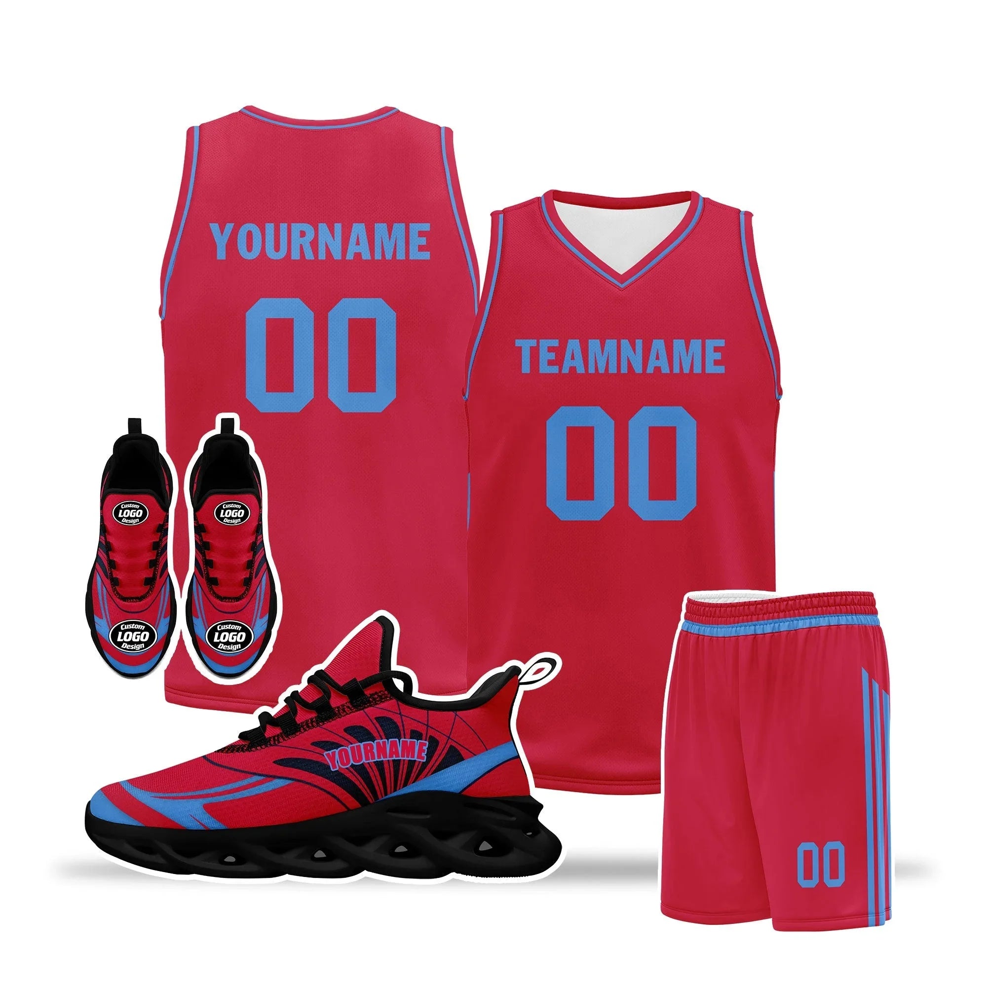 Custom Basketball Jersey and MaxSoul Shoes Combo Offer Personalized ZH-D0200105-23 - Coolcustomize