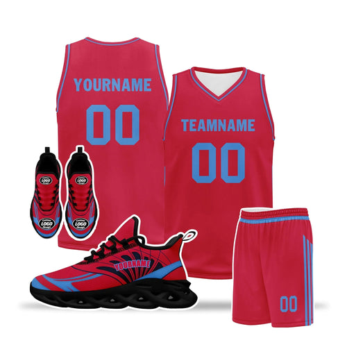 Custom Basketball Jersey and MaxSoul Shoes Combo Offer Personalized ZH-D0200105-23 - Coolcustomize