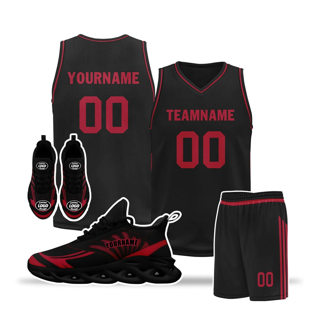 Custom Basketball Jersey and MaxSoul Shoes Combo Offer Personalized ZH-D0200105-4 - Coolcustomize