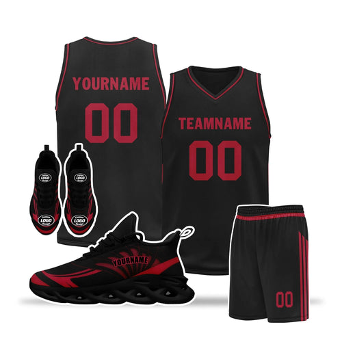 Custom Basketball Jersey and MaxSoul Shoes Combo Offer Personalized ZH-D0200105-4 - Coolcustomize