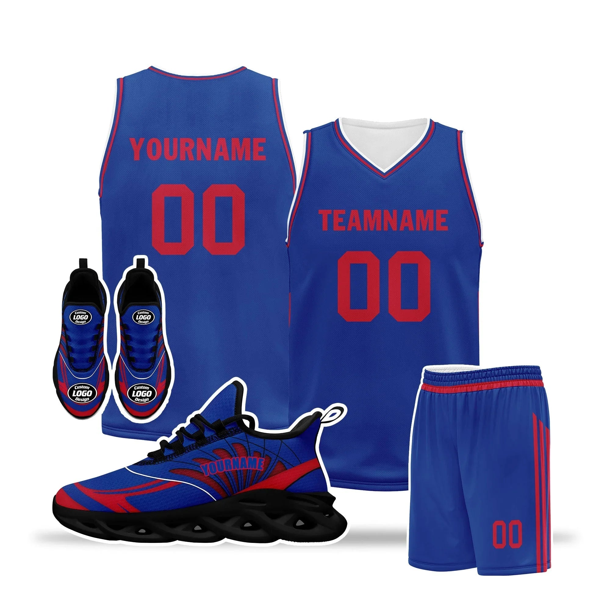 Custom Basketball Jersey and MaxSoul Shoes Combo Offer Personalized ZH-D0200105-5 - Coolcustomize