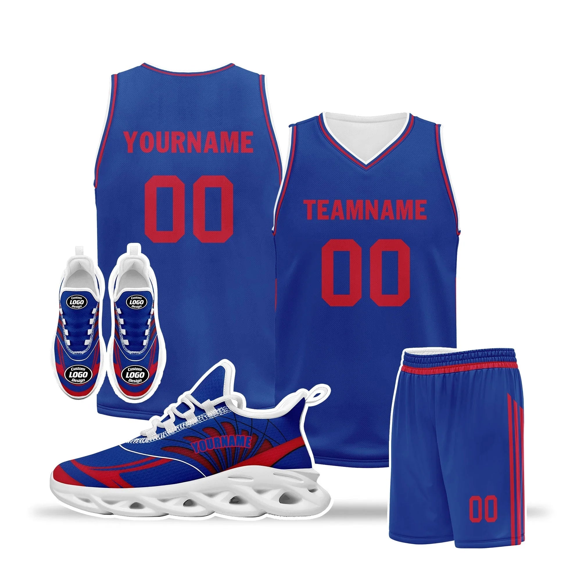 Custom Basketball Jersey and MaxSoul Shoes Combo Offer Personalized ZH-D0200105-5 - Coolcustomize