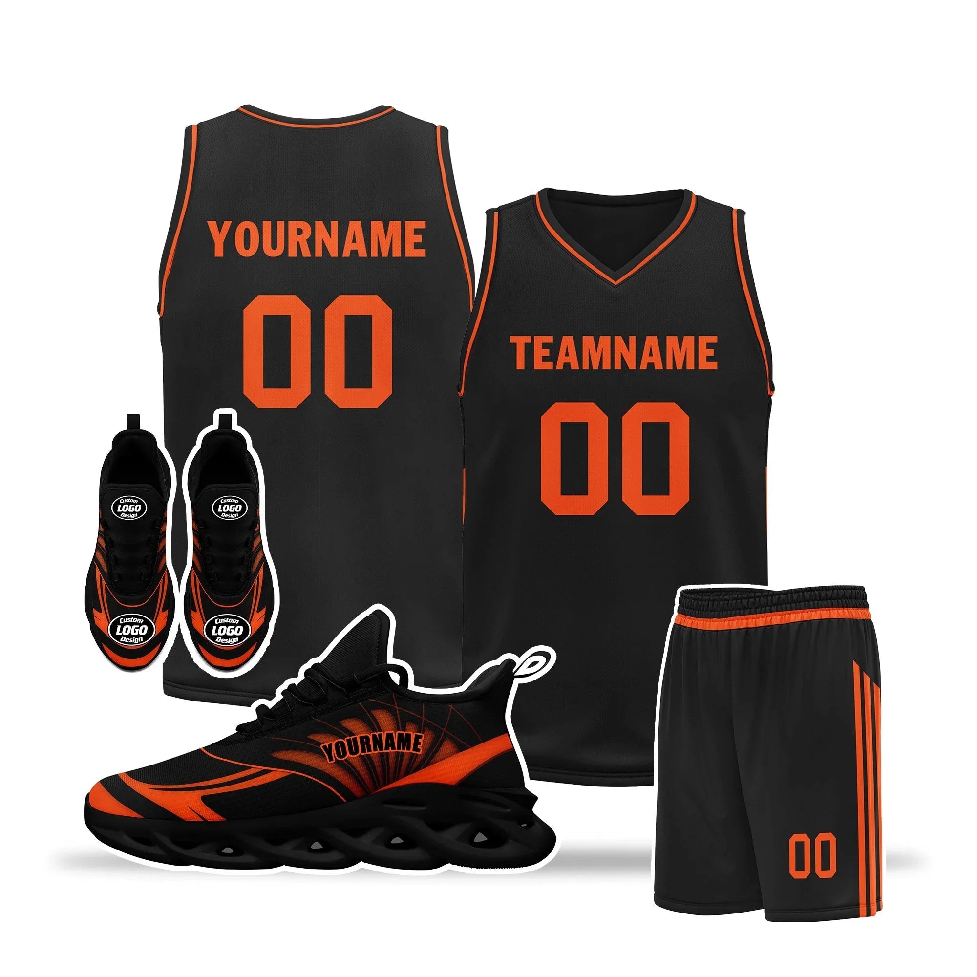 Custom Basketball Jersey and MaxSoul Shoes Combo Offer Personalized ZH-D0200105-7 - Coolcustomize