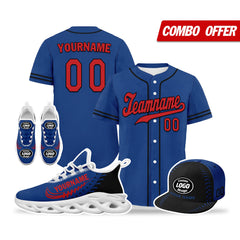 Custom Blue Jersey MaxSoul Shoes and Hat Combo Offer Personalized ZH-bd0b00e0-a0