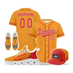 Custom Orange Jersey MaxSoul Shoes and Hat Combo Offer Personalized ZH-bd0b00e0-ad