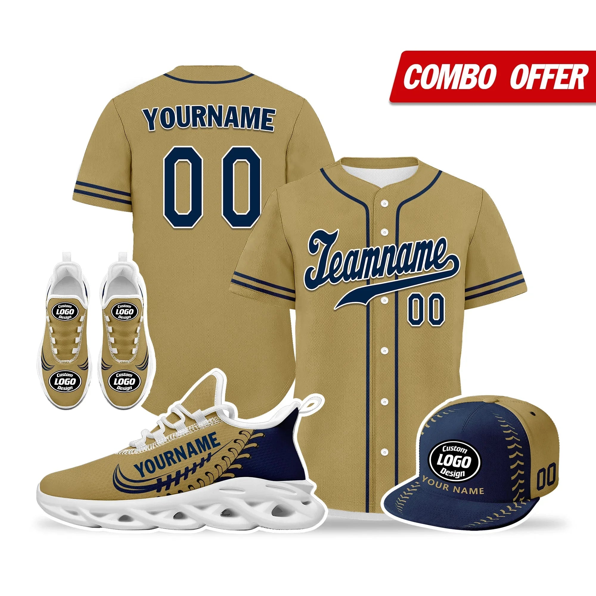 Custom Brown Jersey MaxSoul Shoes and Hat Combo Offer Personalized ZH-bd0b00e0-af - Coolcustomize