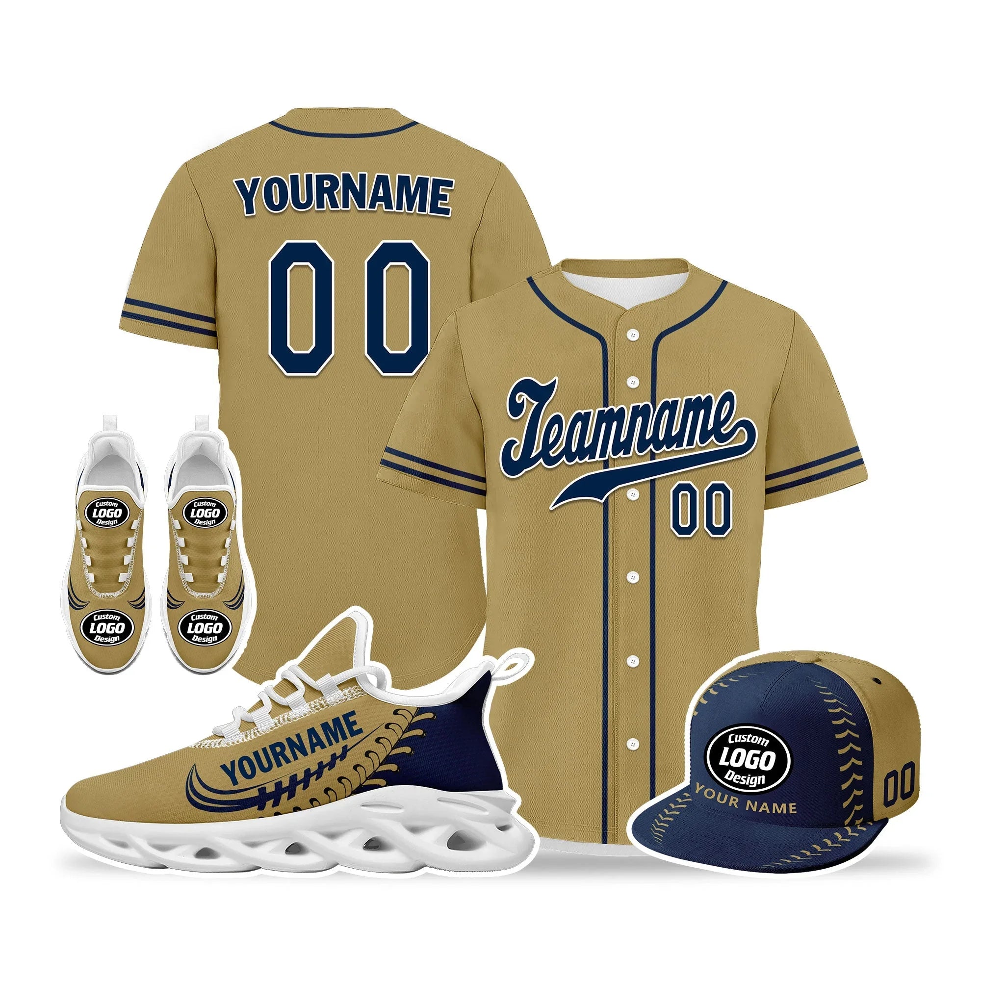 Custom Brown Jersey MaxSoul Shoes and Hat Combo Offer Personalized ZH-bd0b00e0-af - Coolcustomize