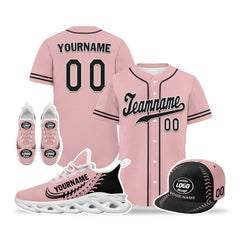 Custom Pink Jersey MaxSoul Shoes and Hat Combo Offer Personalized ZH-bd0b00e0-b8