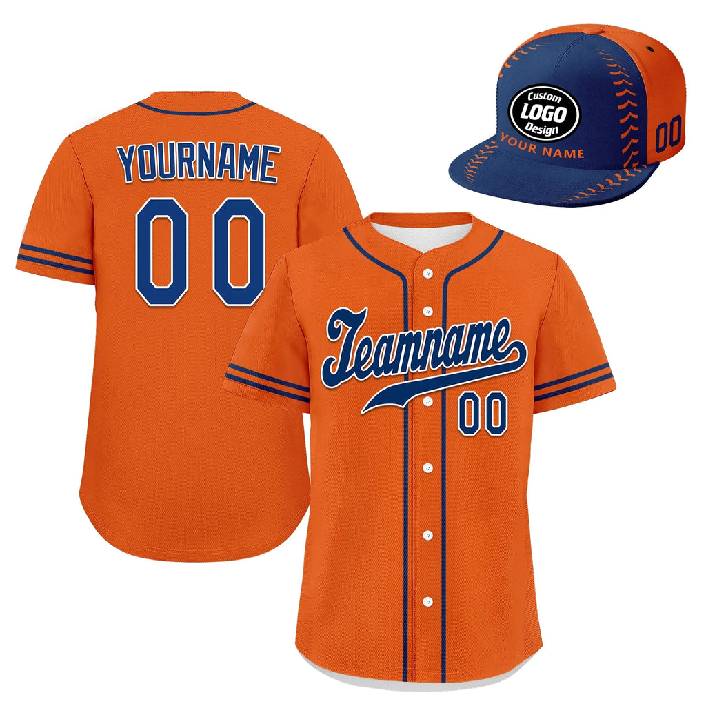 Custom Jersey and Hat Personalized Combo ZH-bd0b00ec-a - Coolcustomize