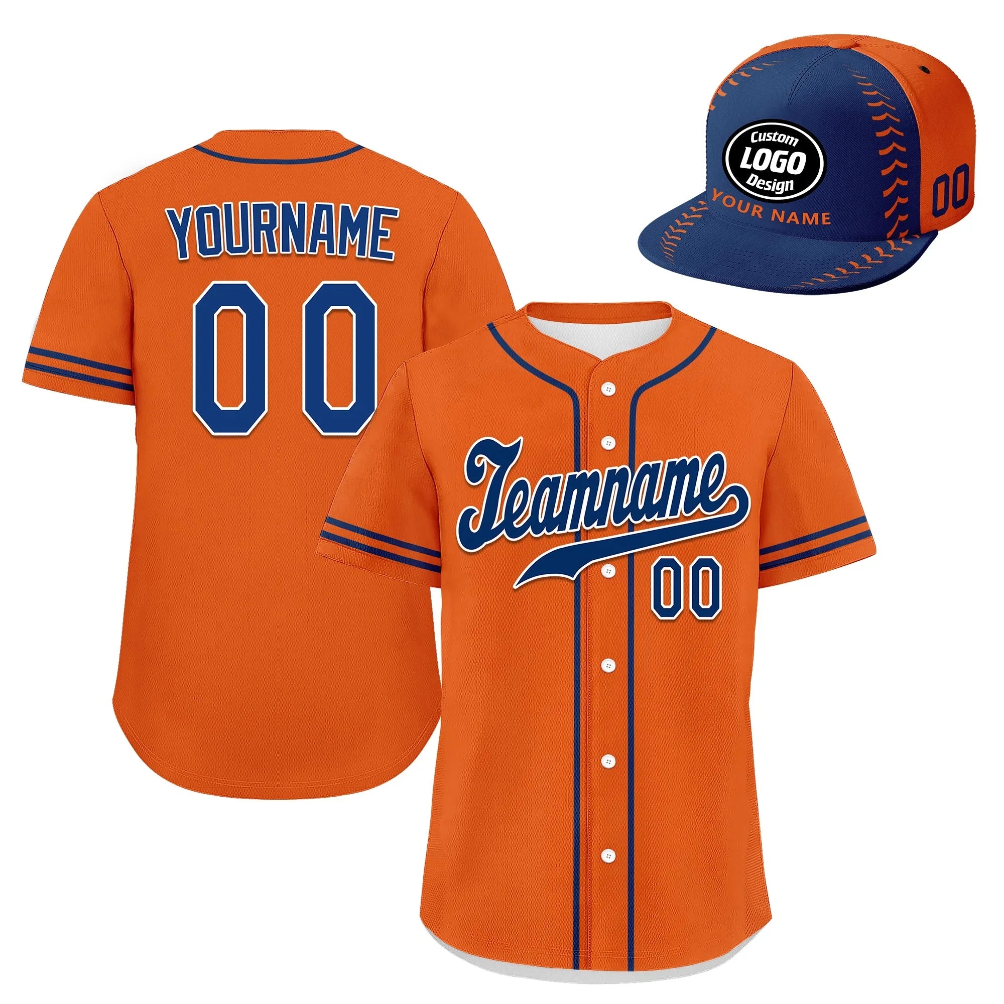 Custom Jersey and Hat Personalized Combo ZH-bd0b00ec-a - Coolcustomize