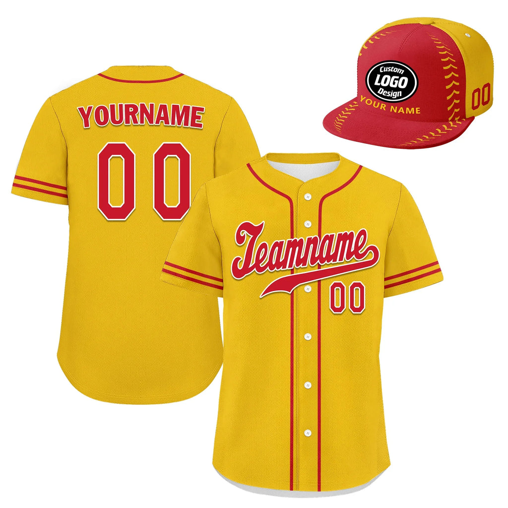 Custom Jersey and Hat Personalized Combo ZH-bd0b00ec-8 - Coolcustomize