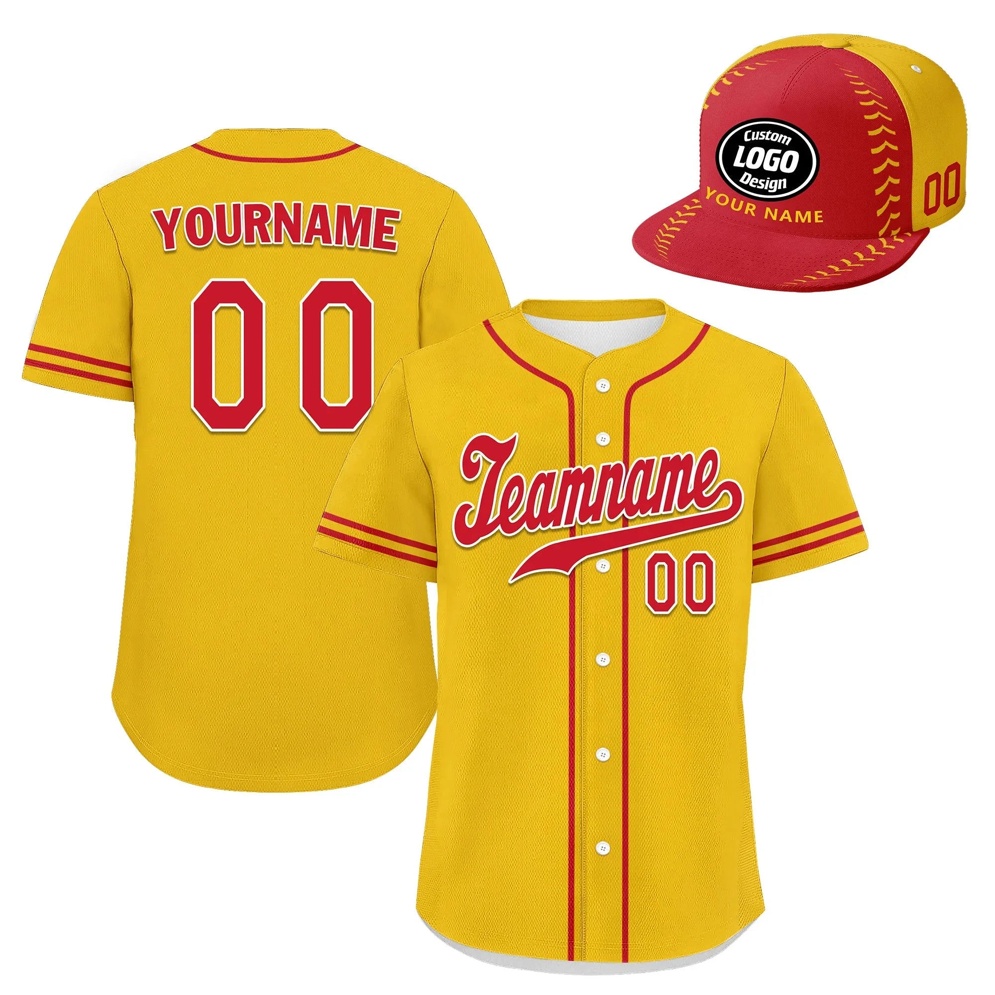 Custom Jersey and Hat Personalized Combo ZH-bd0b00ec-8 - Coolcustomize