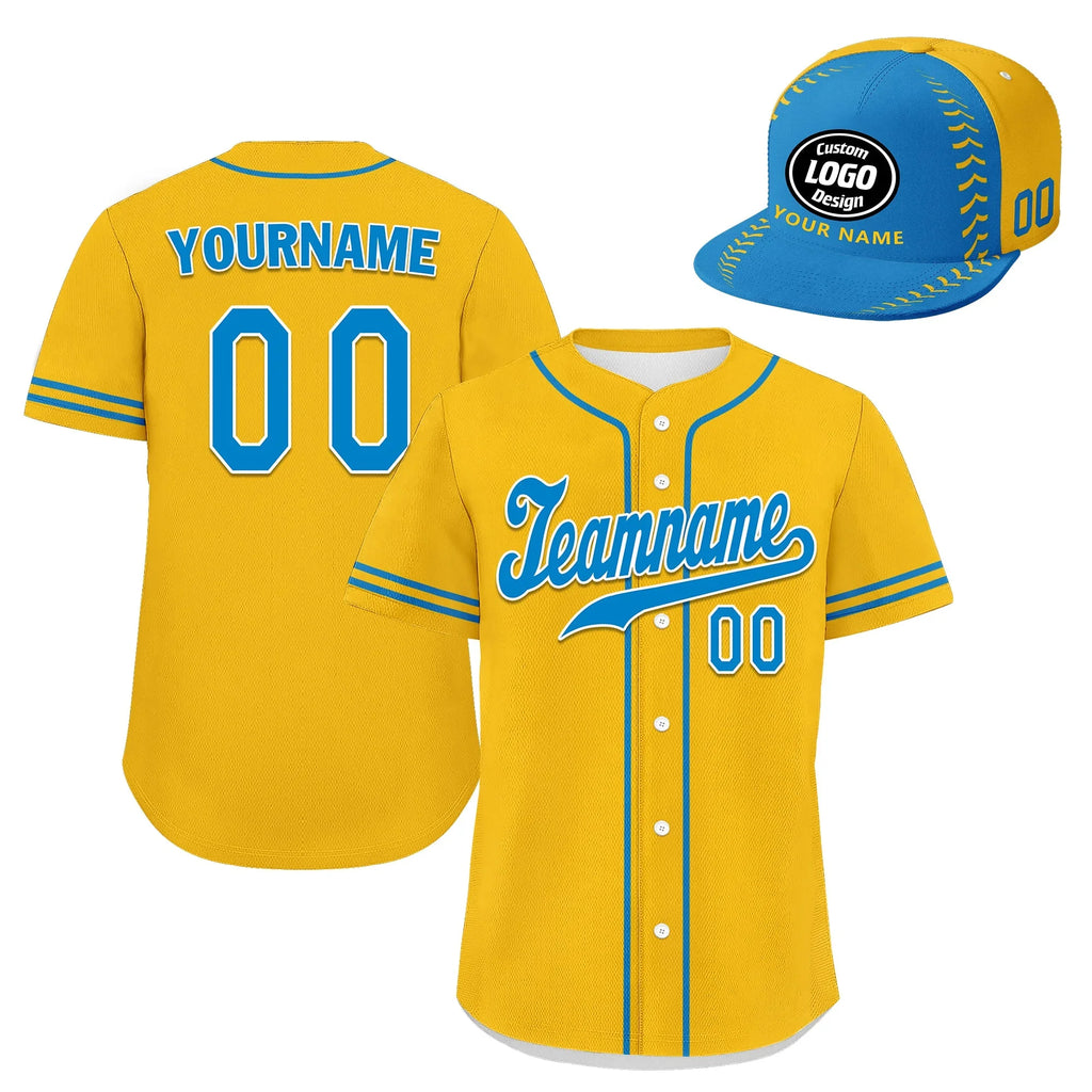 Custom Jersey and Hat Personalized Combo ZH-bd0b00ec-9 - Coolcustomize