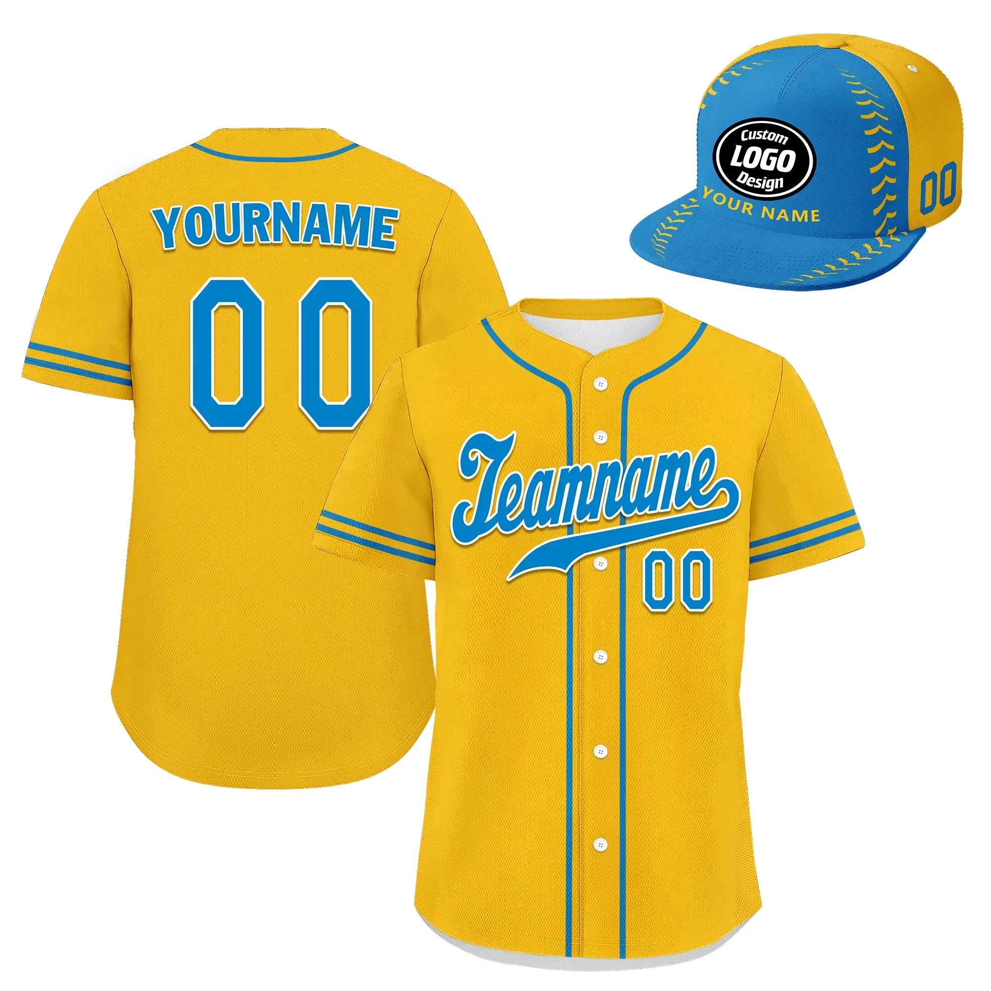 Custom Jersey and Hat Personalized Combo ZH-bd0b00ec-9 - Coolcustomize