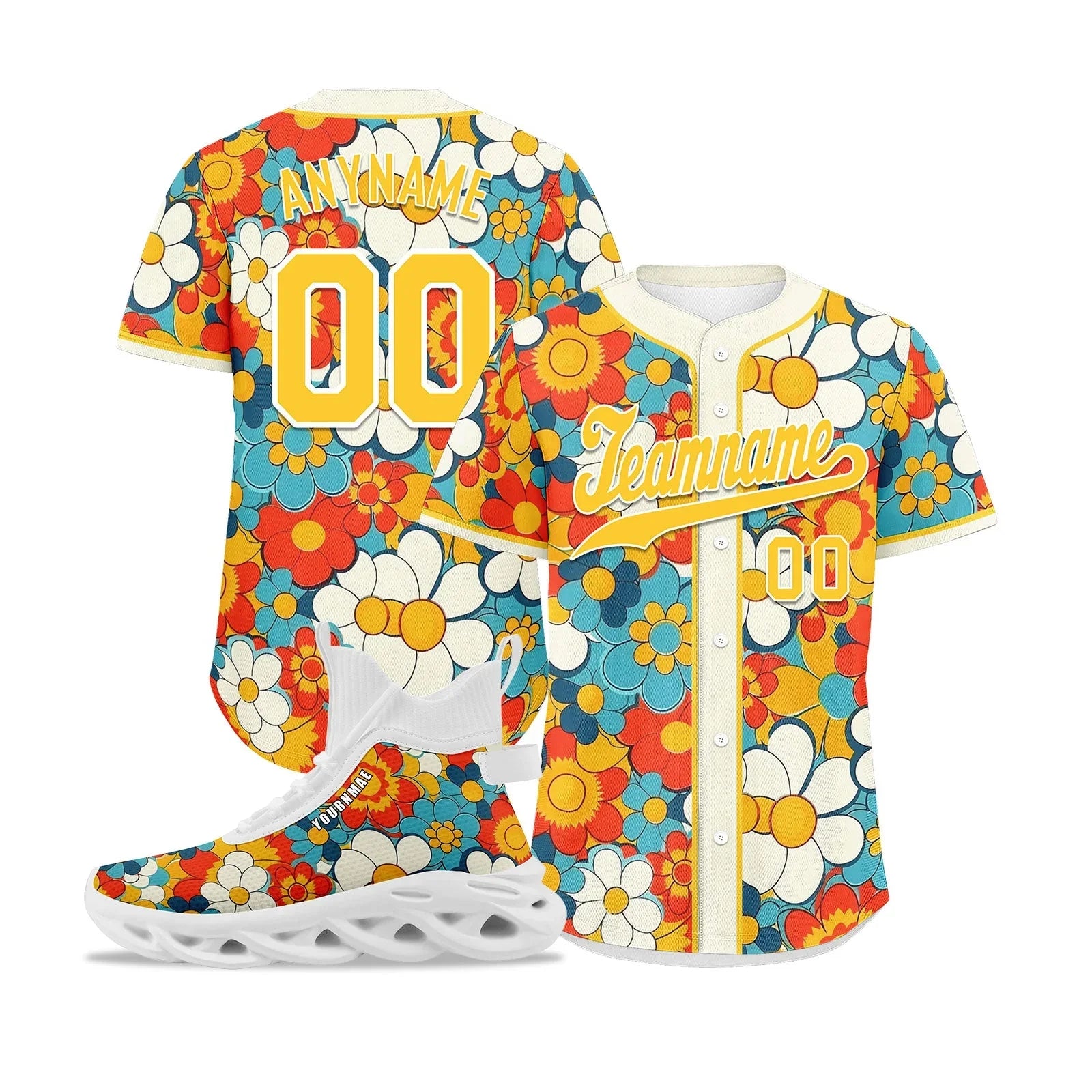 Custom Baseball Jersey and MaxSoul Shoes Combo Offer Personalized Combo ZH-D020172-7 - Coolcustomize