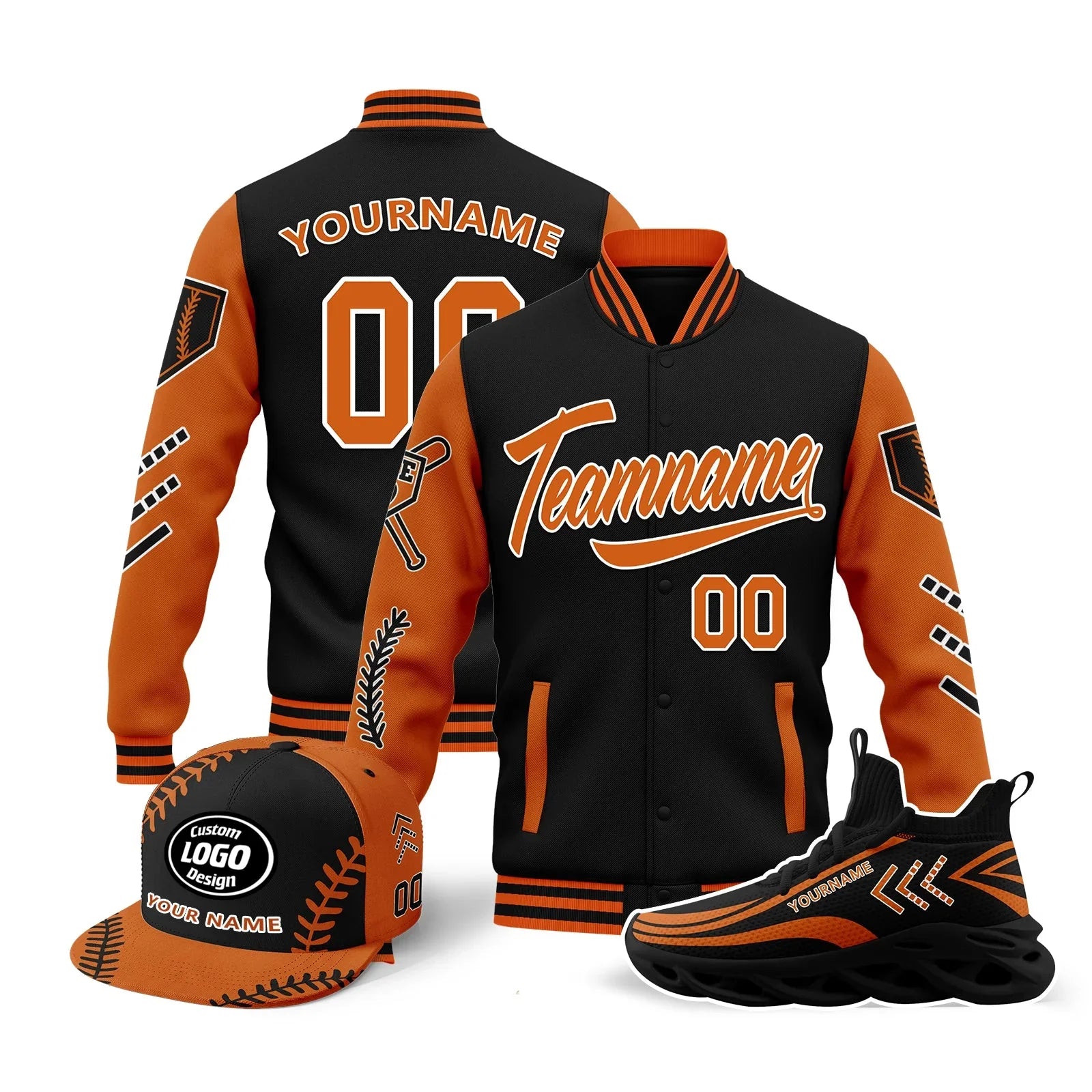Custom Jacket MaxSoul Shoes and Hat Combo Offer Personalized Combo ZH-D023028-5 - Coolcustomize