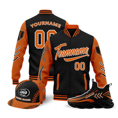 Custom Jacket MaxSoul Shoes and Hat Combo Offer Personalized Combo ZH-D023028-5