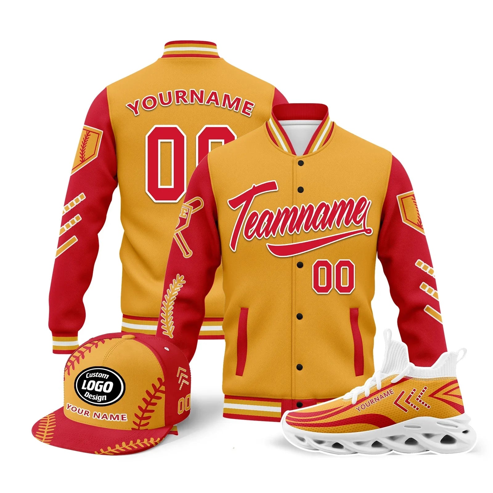 Custom Jacket MaxSoul Shoes and Hat Combo Offer Personalized Combo ZH-D023028-6 - Coolcustomize